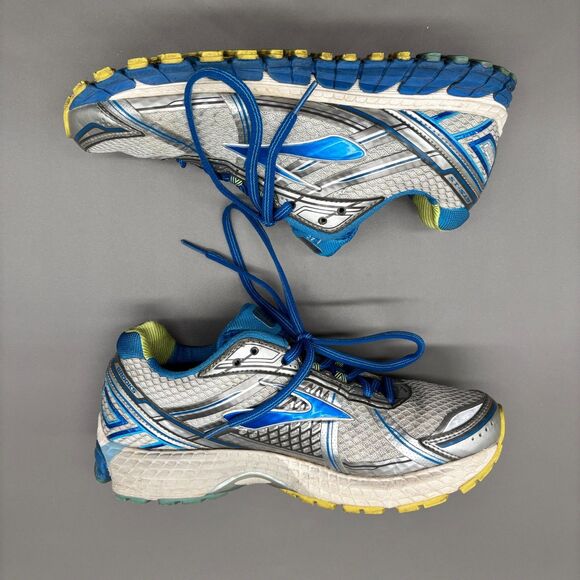 Brooks Adrenaline GTS 15 Womens 9 B Blue Gray Running Shoes DNA Cushioning - Picture 5 of 11